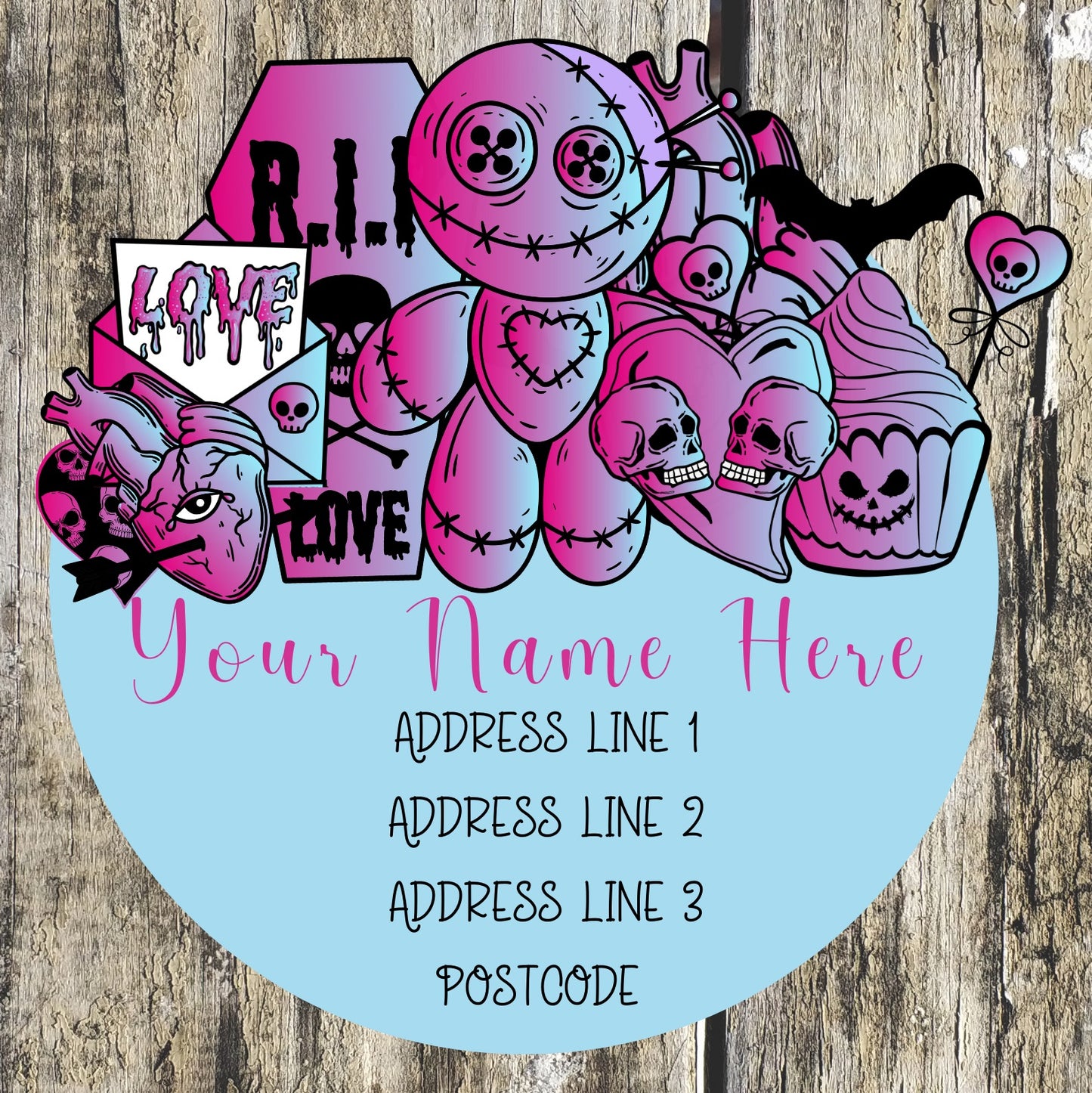 Voodoo Address Labels