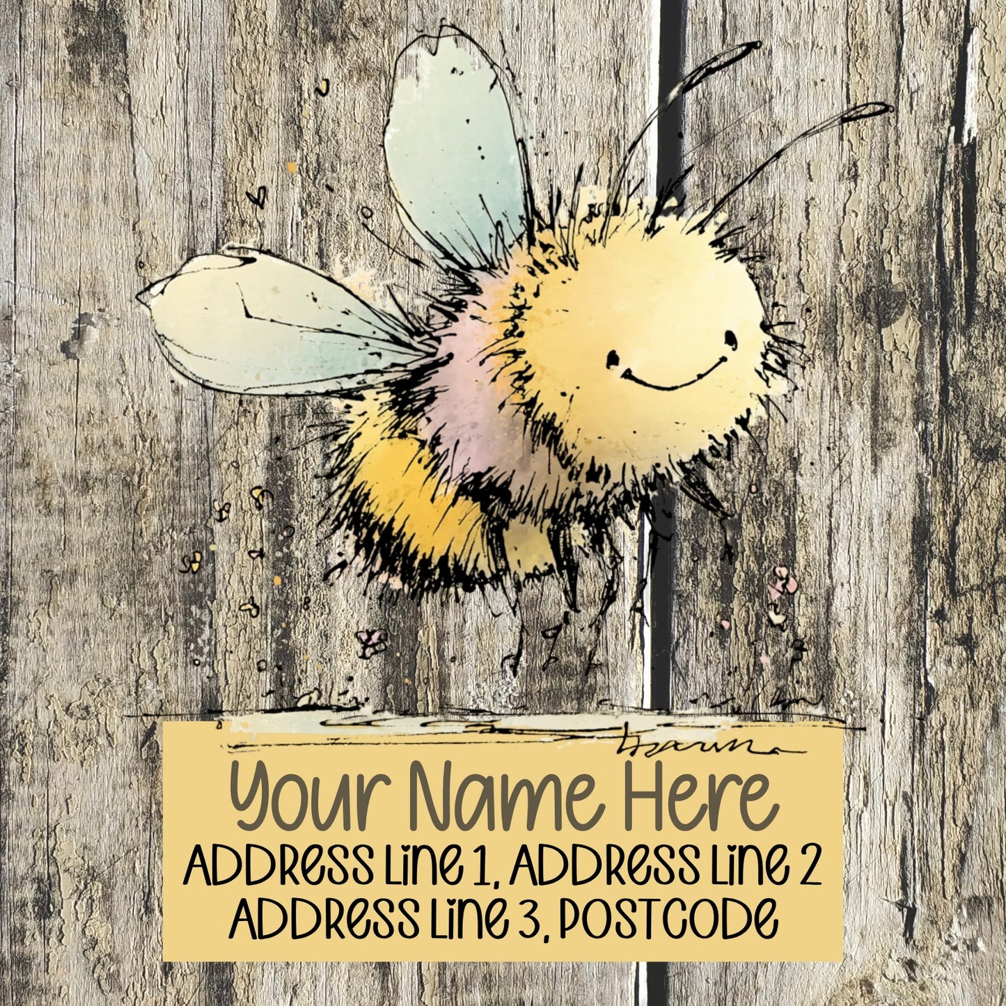 Busy Bee Address Labels