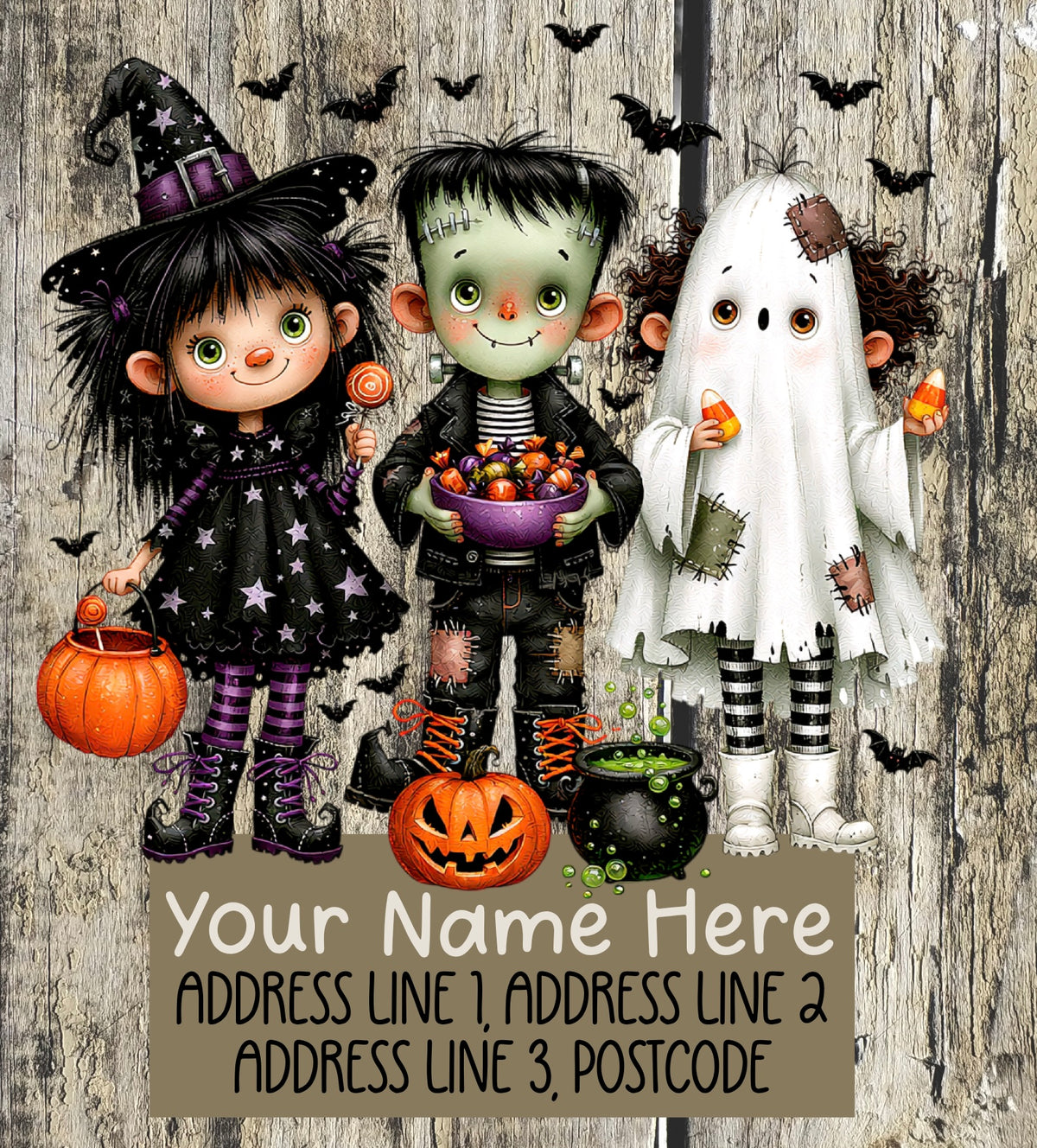 Trick or treat Address Labels