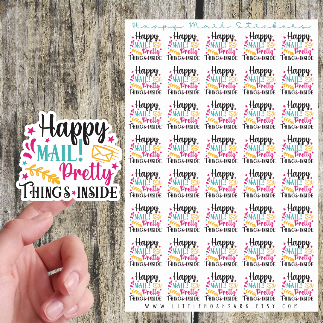 Happy Mail Stickers