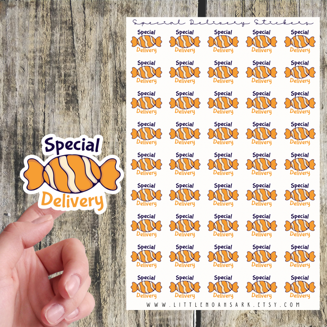 Special Delivery Stickers