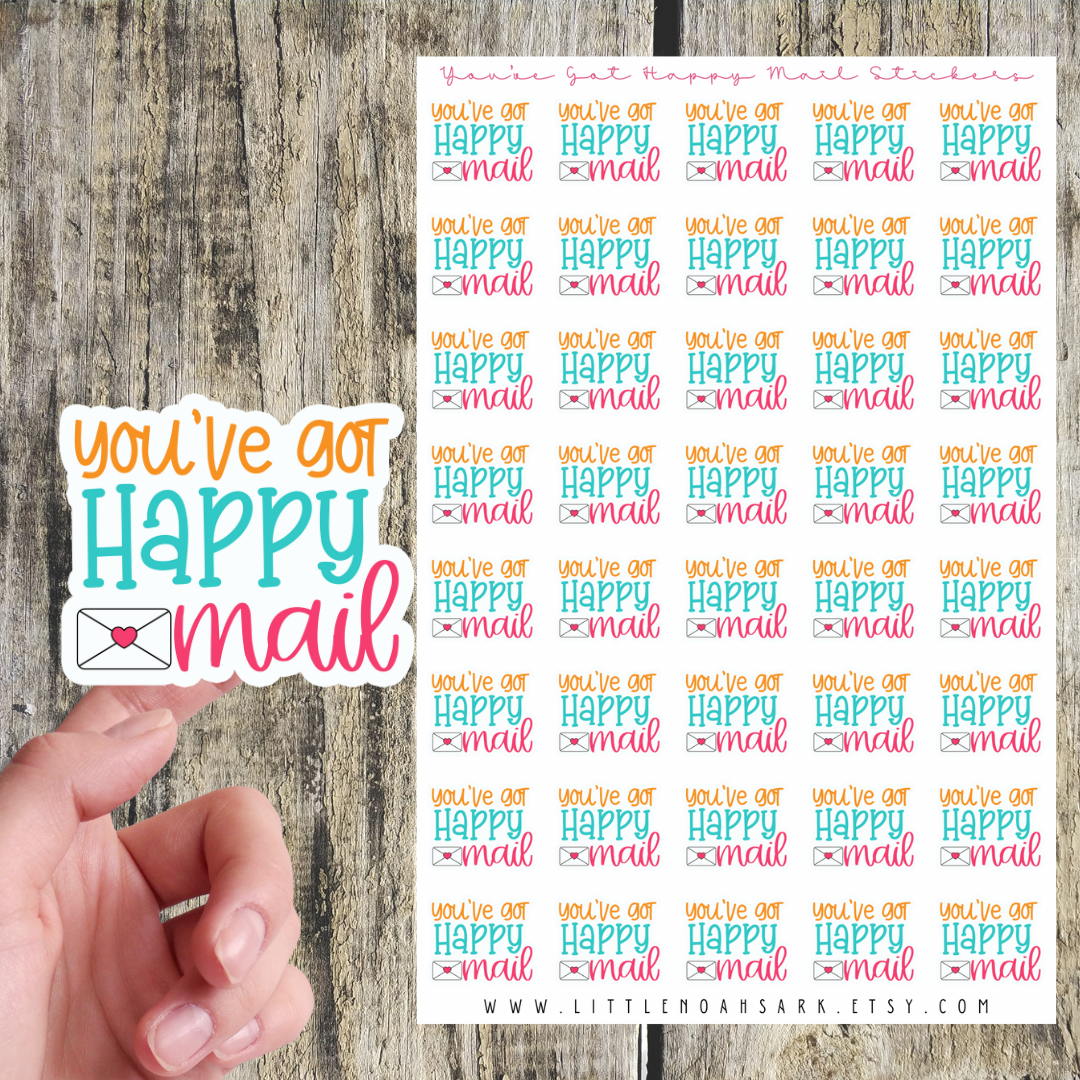 You've Got Happy Mail Stickers