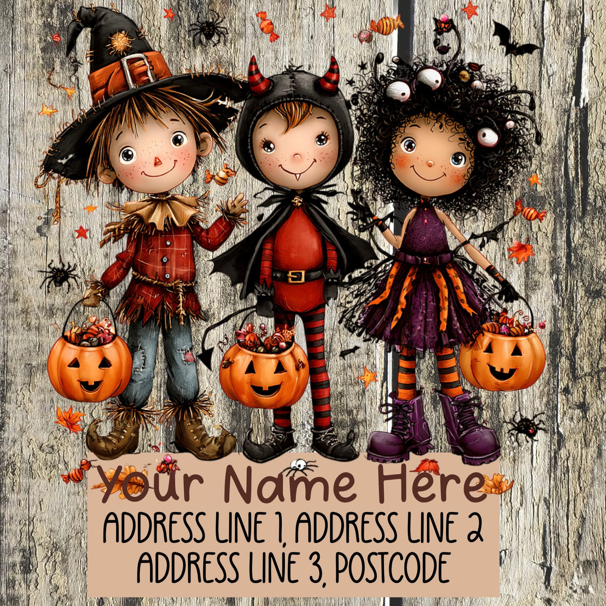Trick or treat Address Labels