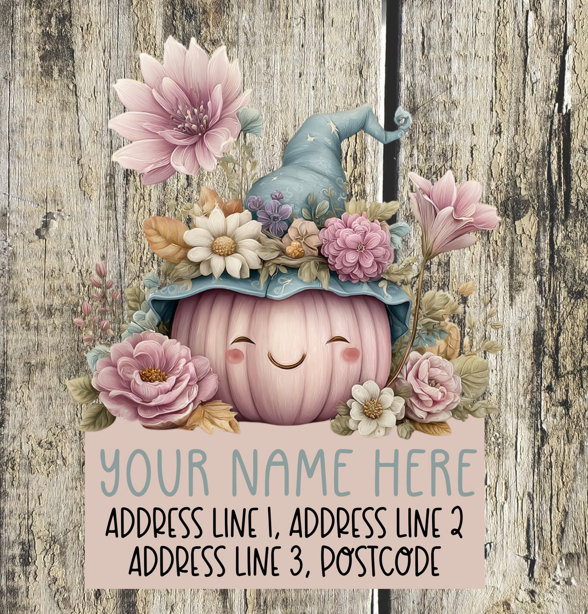 Pastel halloween Address Labels