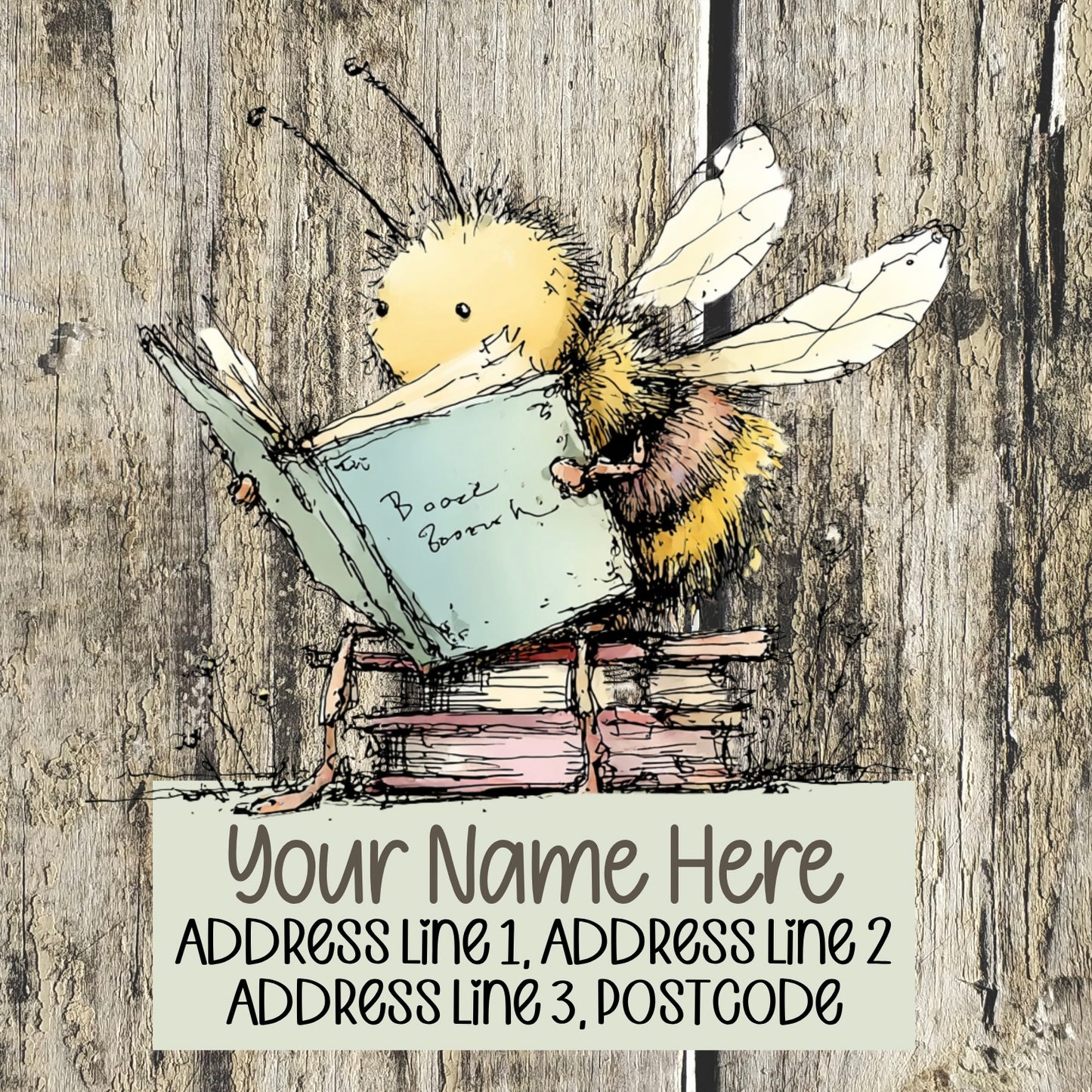 Busy Bee Address Labels