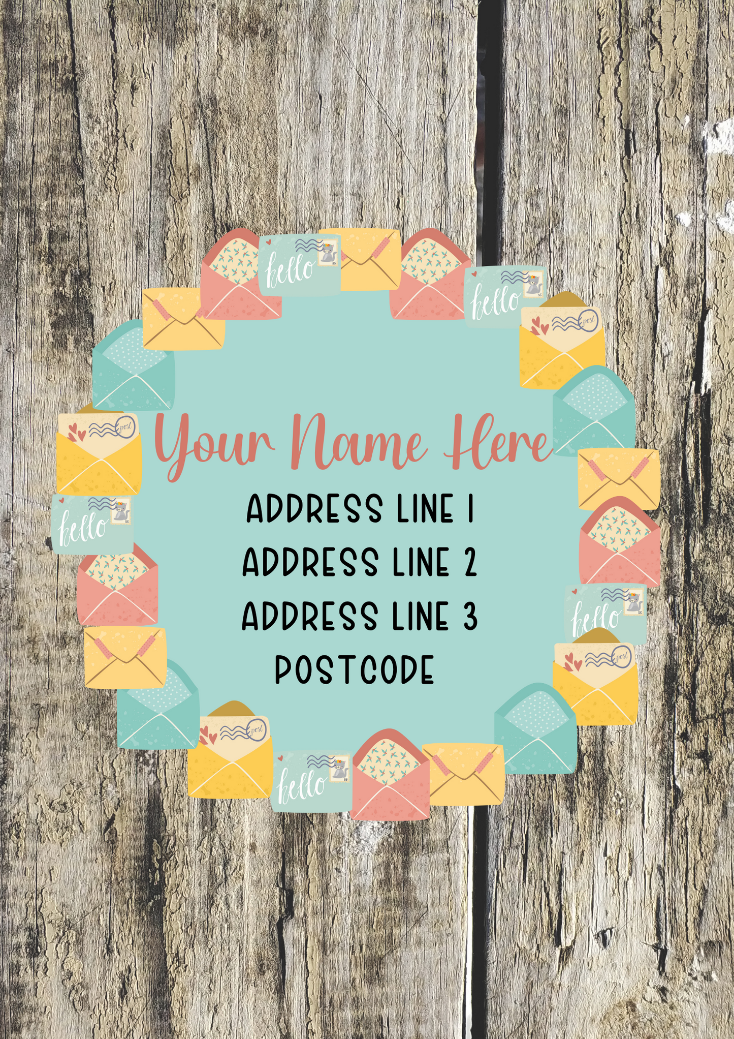 Envelope Address Labels
