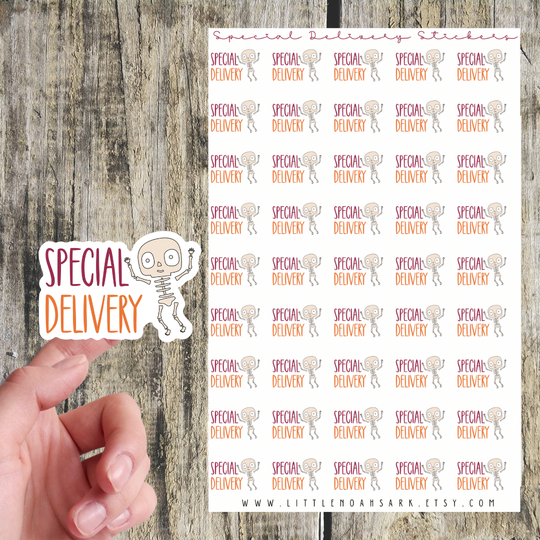 Special Delivery Stickers