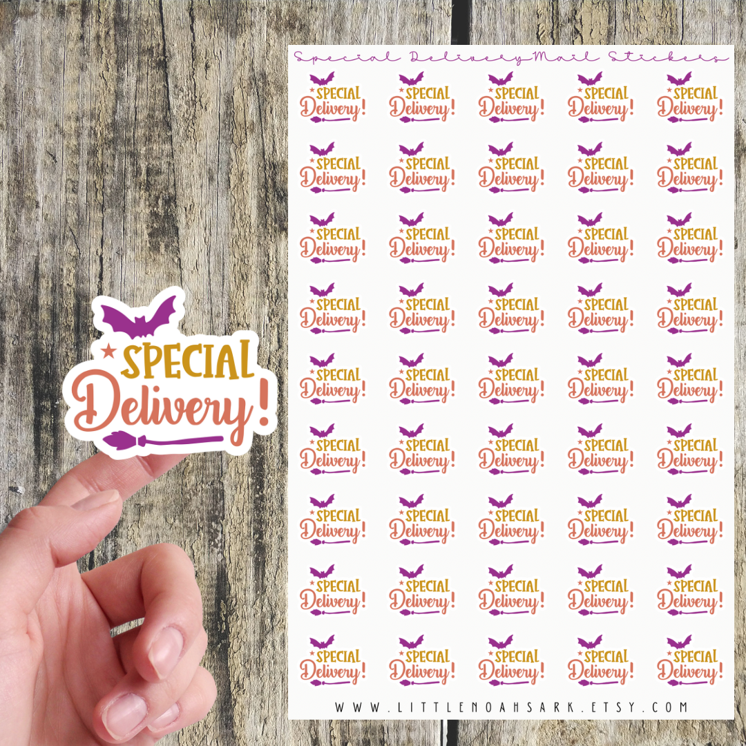 Special Delivery Stickers