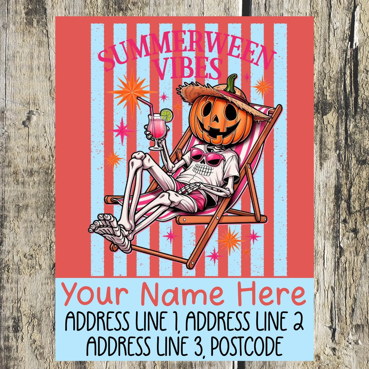 Summerween Address Labels