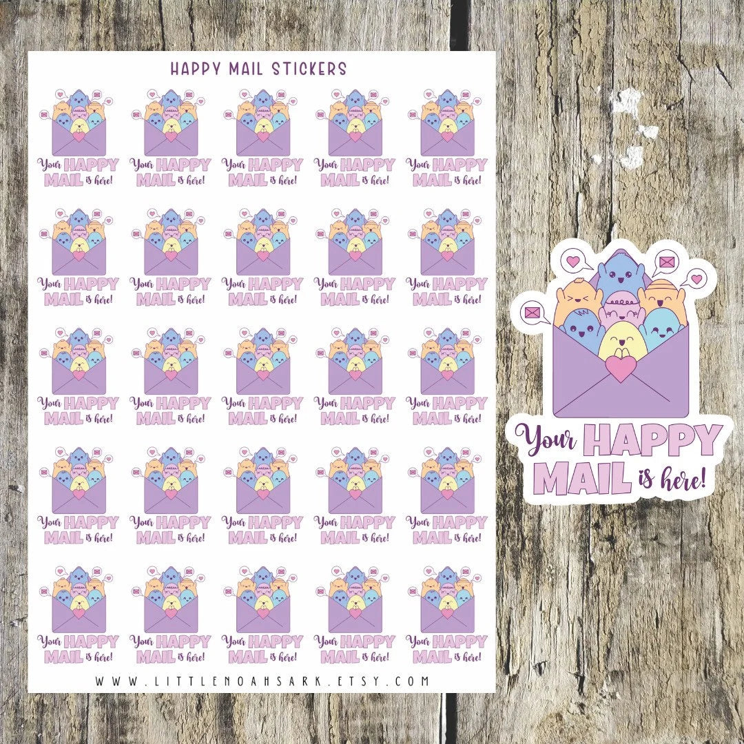 Happy Mail Stickers