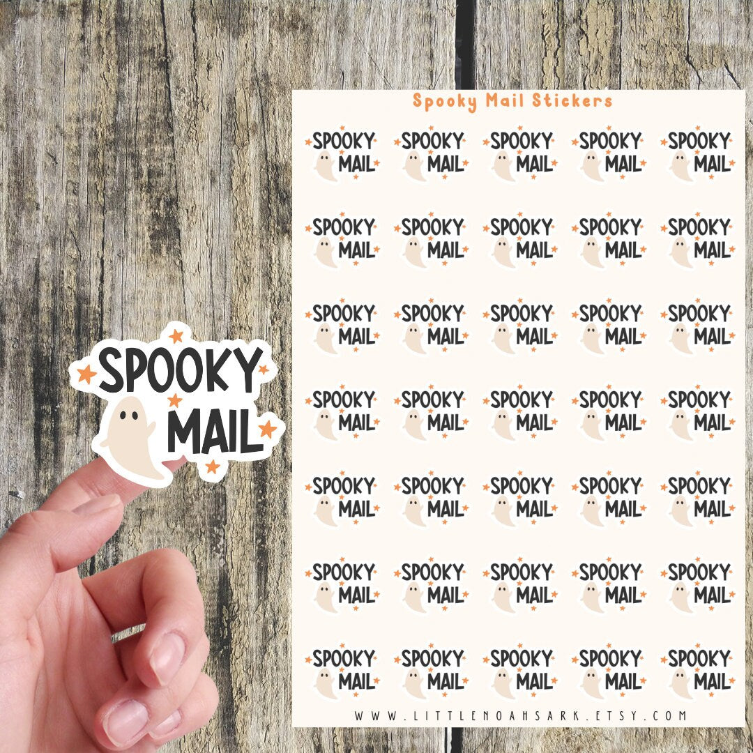 Spooky Mail Stickers