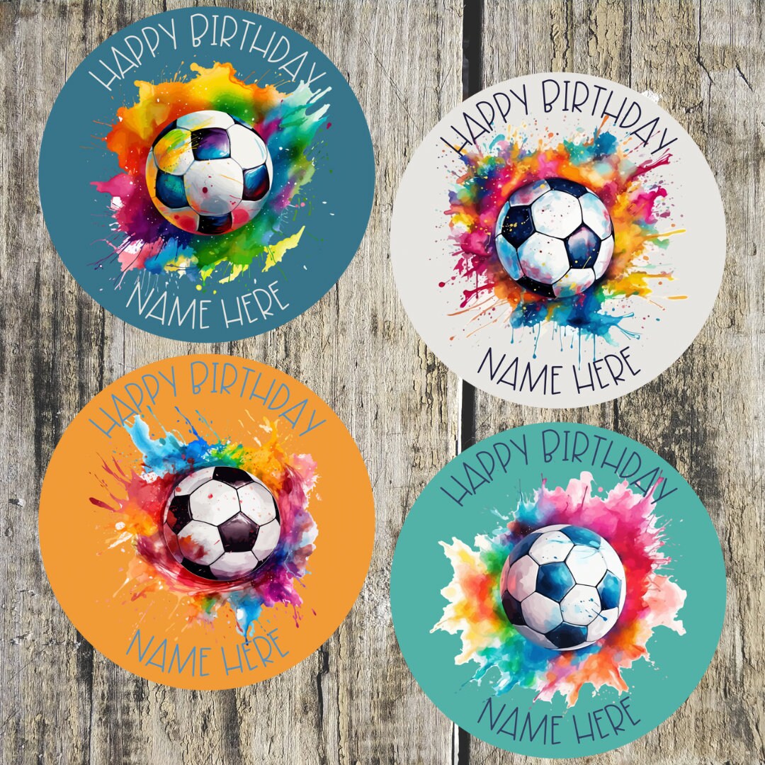 Personalised Birthday Stickers