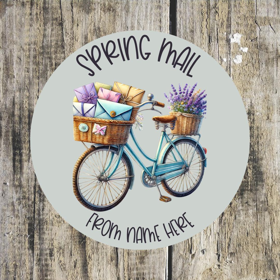 Spring Mail Stickers