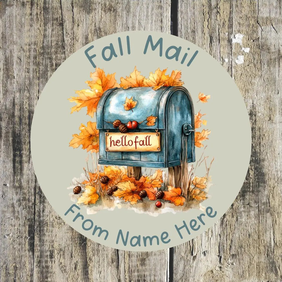 Fall Mail Stickers