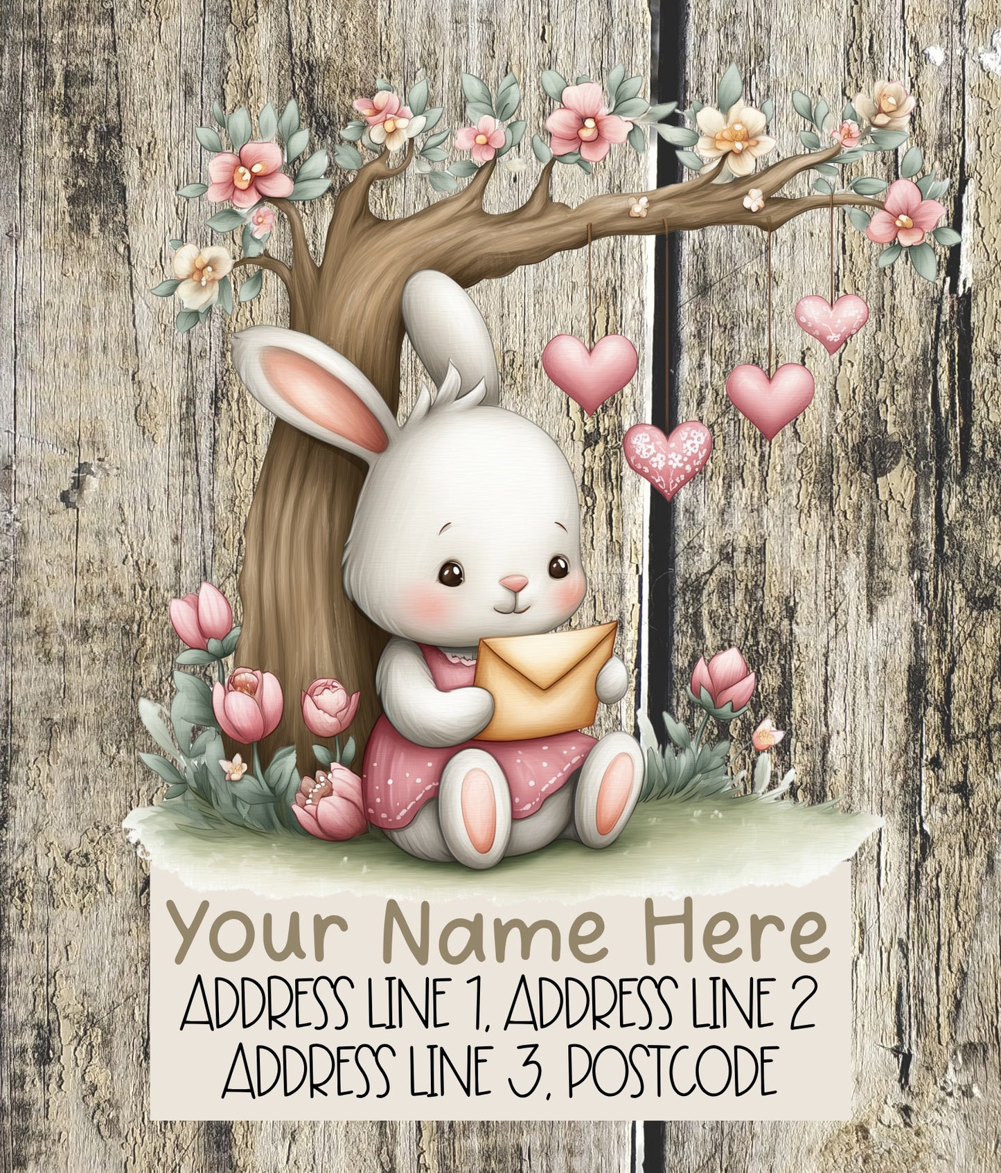 Forest Animal Mail Address Labels