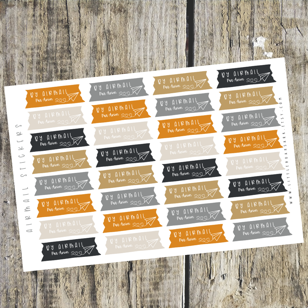 Airmail Stickers
