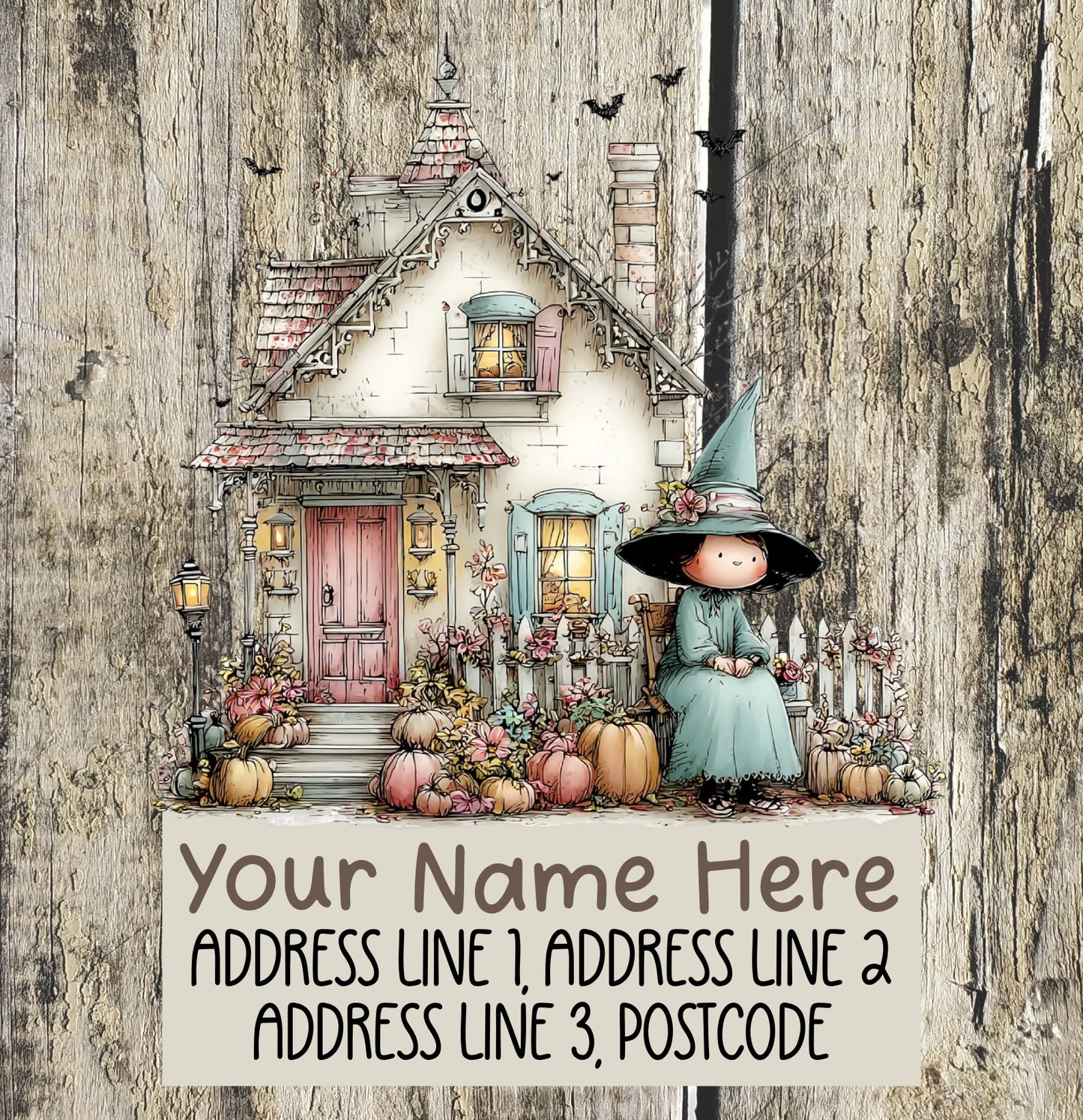 Pastel Witchy Address Labels