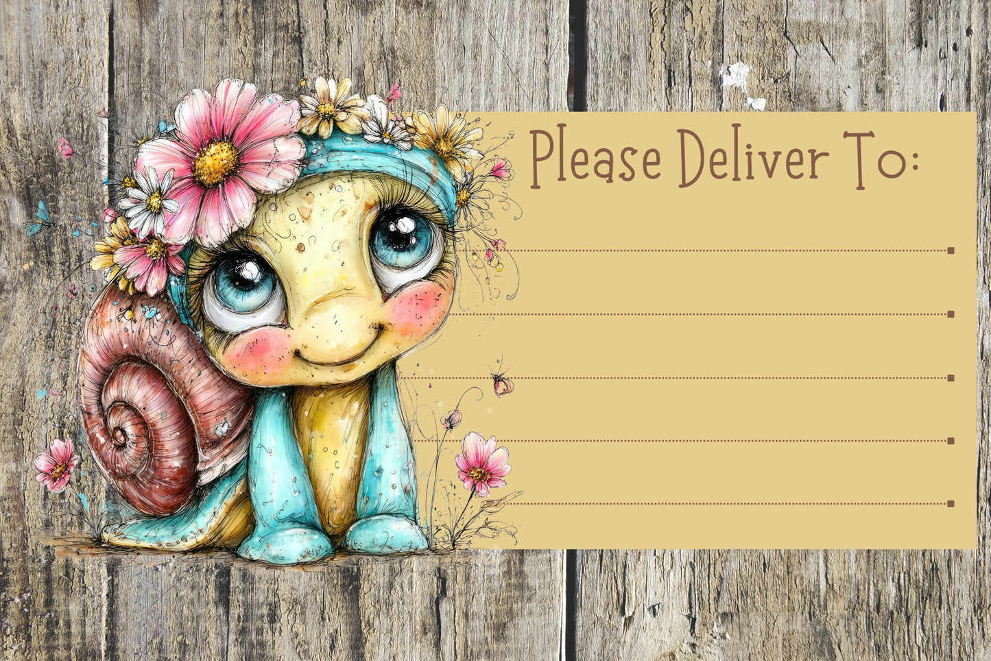 Please Deliver To Labels