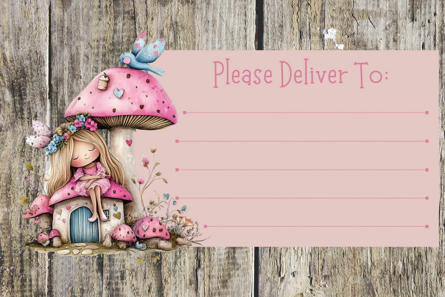 Please Deliver To Labels