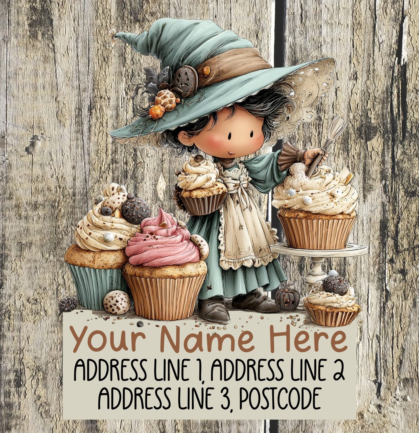 Pastel Witchy Address Labels