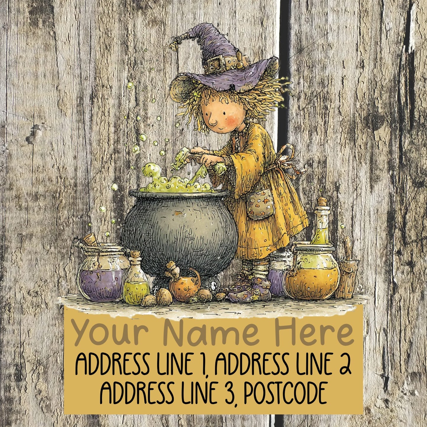 Witchy Address Labels