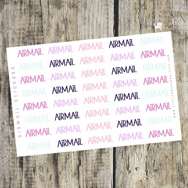 Airmail Stickers