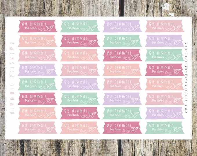 Airmail Stickers