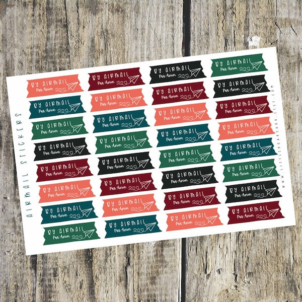 Airmail Stickers