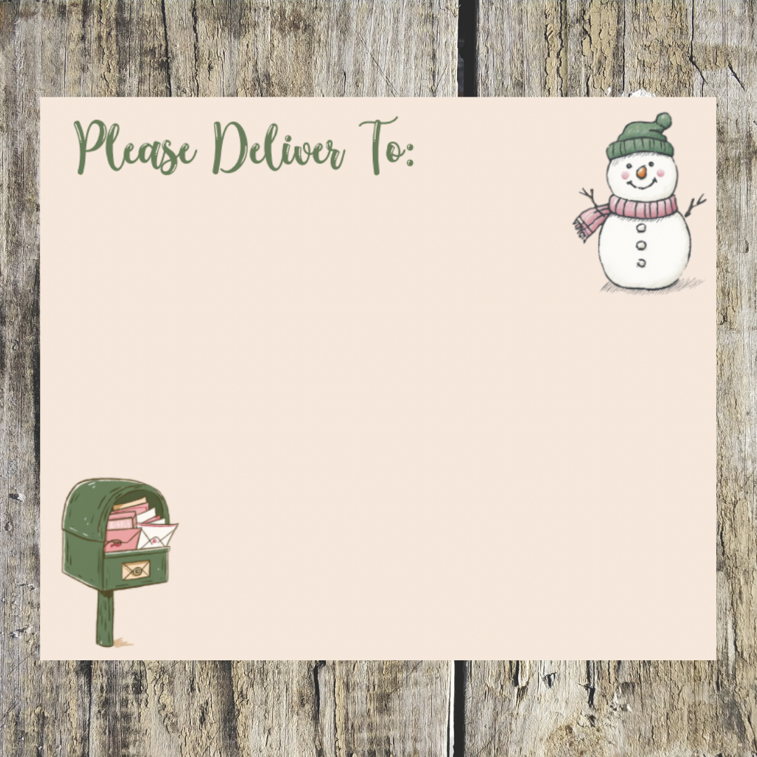 Please Deliver To Labels