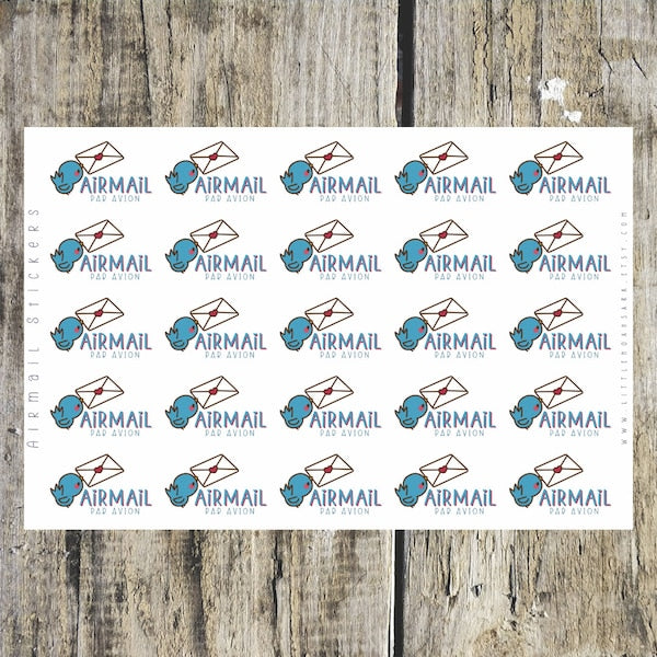 Airmail Stickers