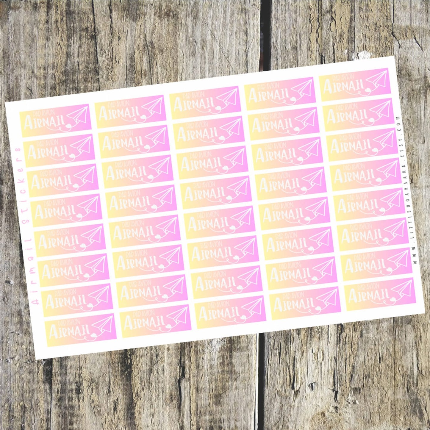 Airmail Stickers