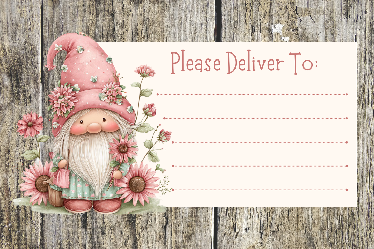 Please Deliver To Labels