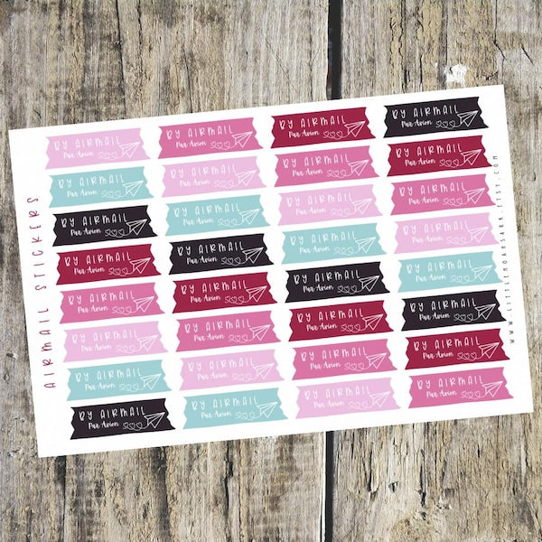 Airmail Stickers