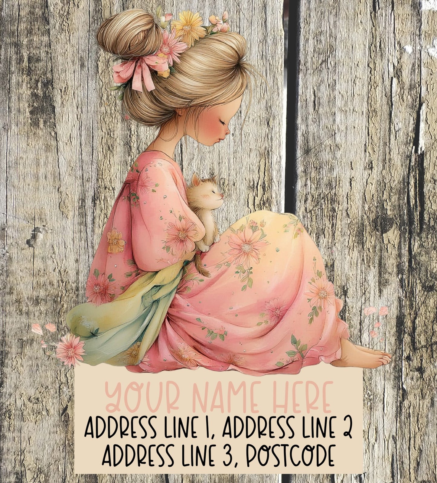 Kawaii Summer Fruit Address Labels