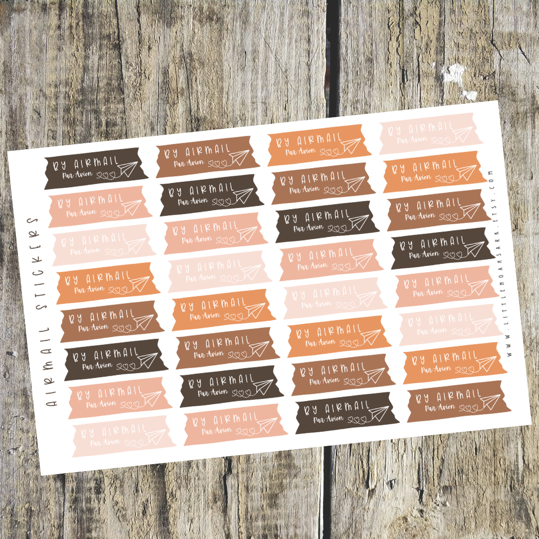 Airmail Stickers