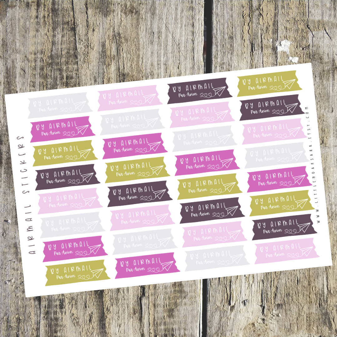 Airmail Stickers