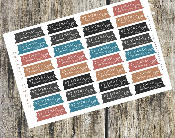 Airmail Stickers