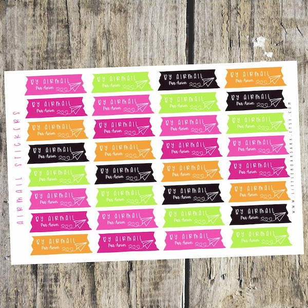 Airmail Stickers