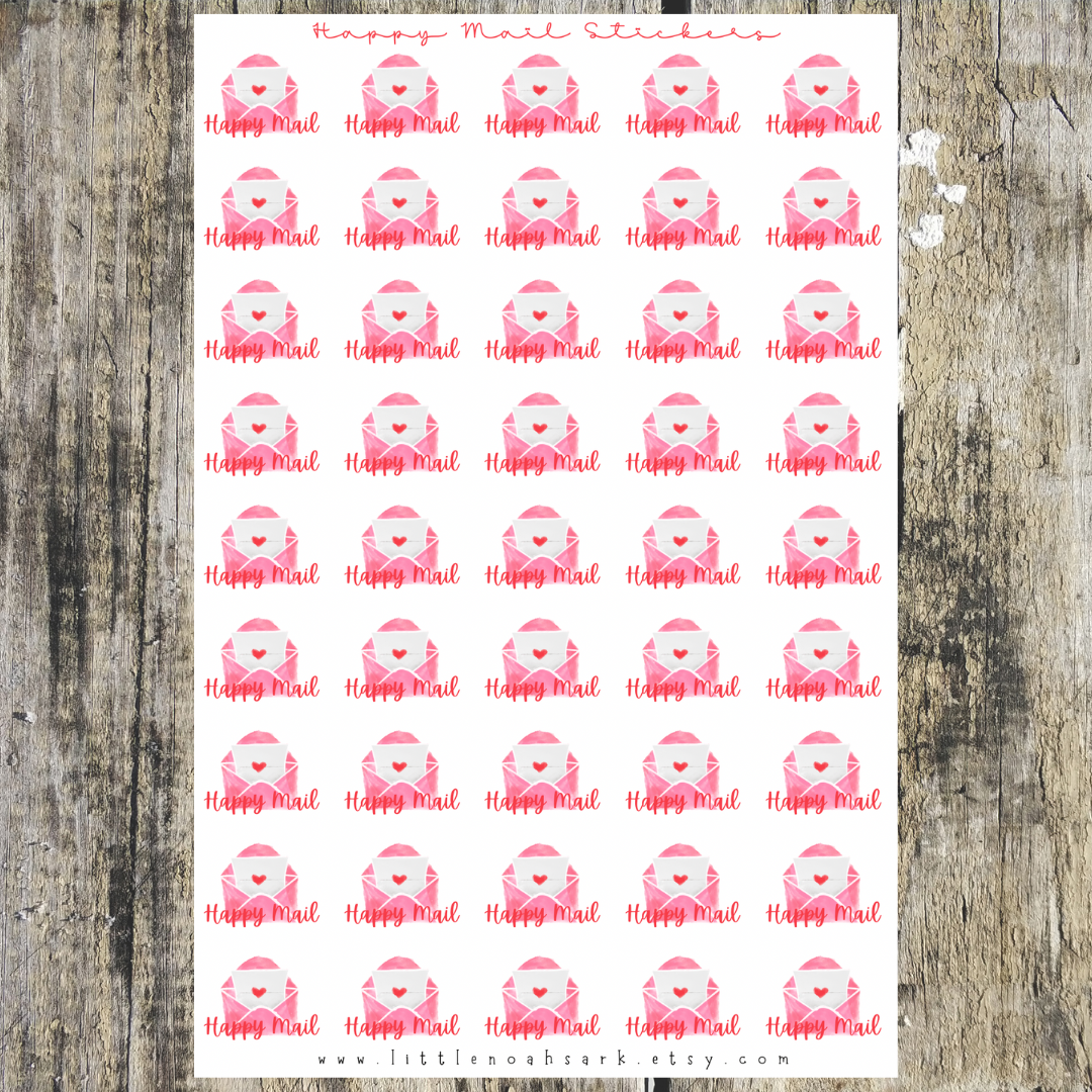 Mini Happy Mail Stickers