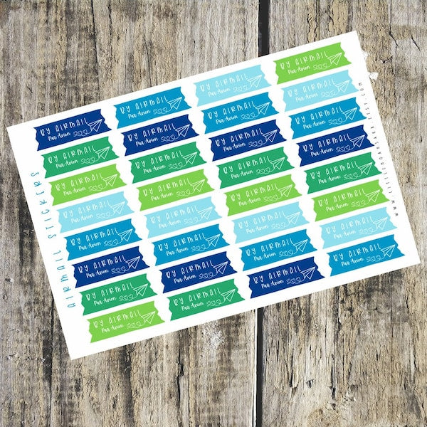 Airmail Stickers