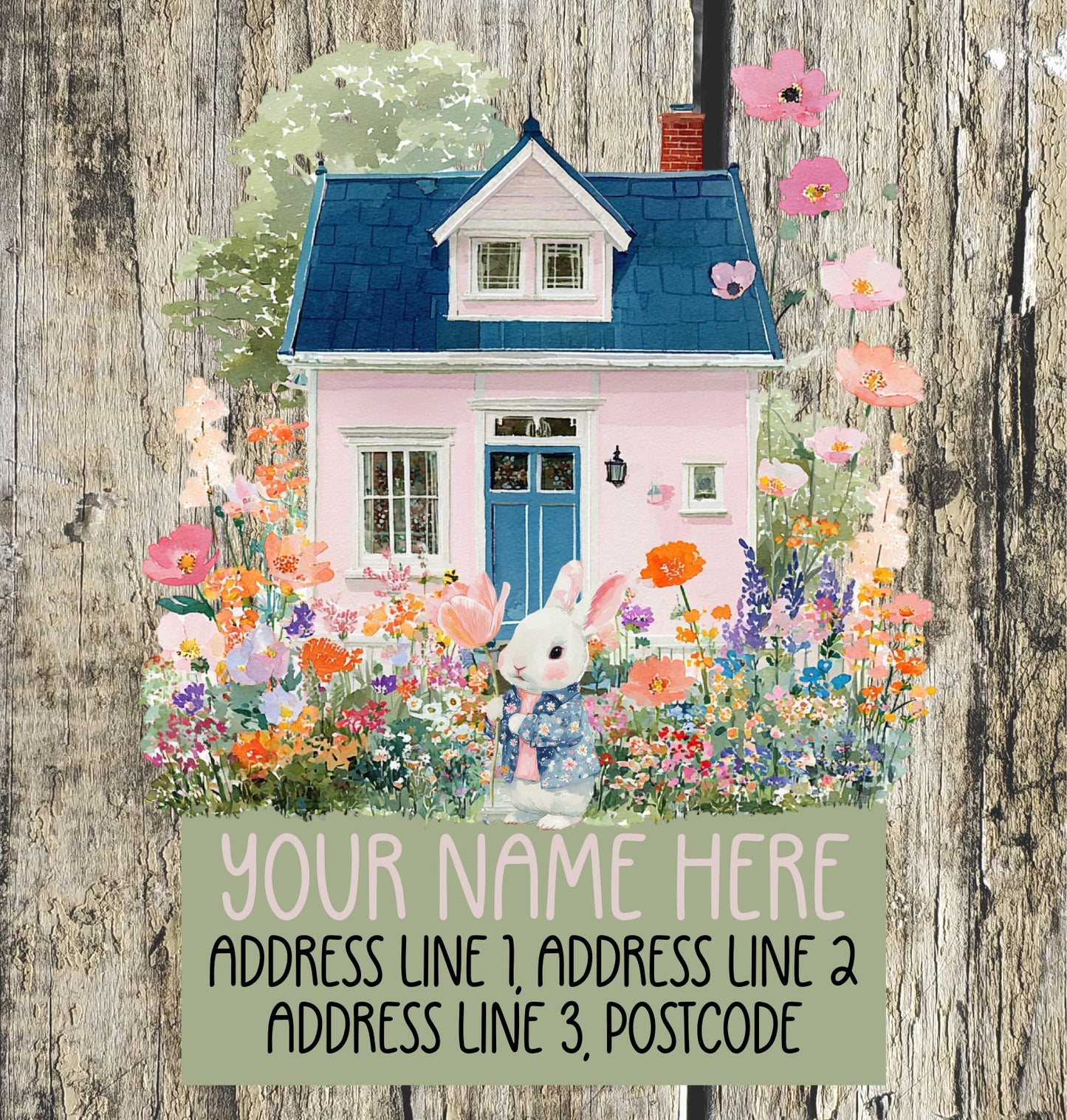 Spring Forest Address Labels