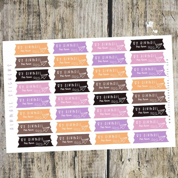 Airmail Stickers