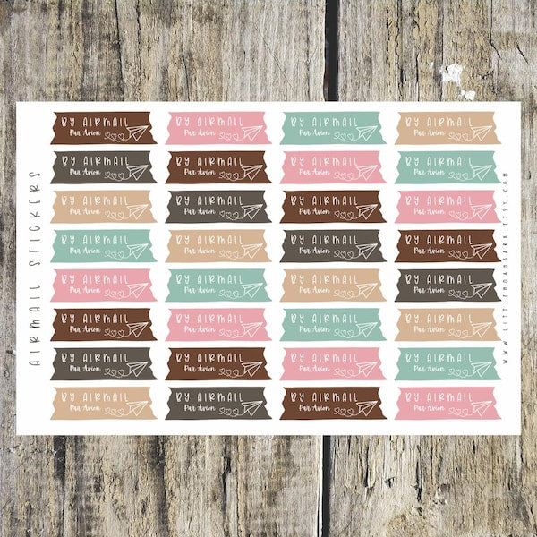 Airmail Stickers