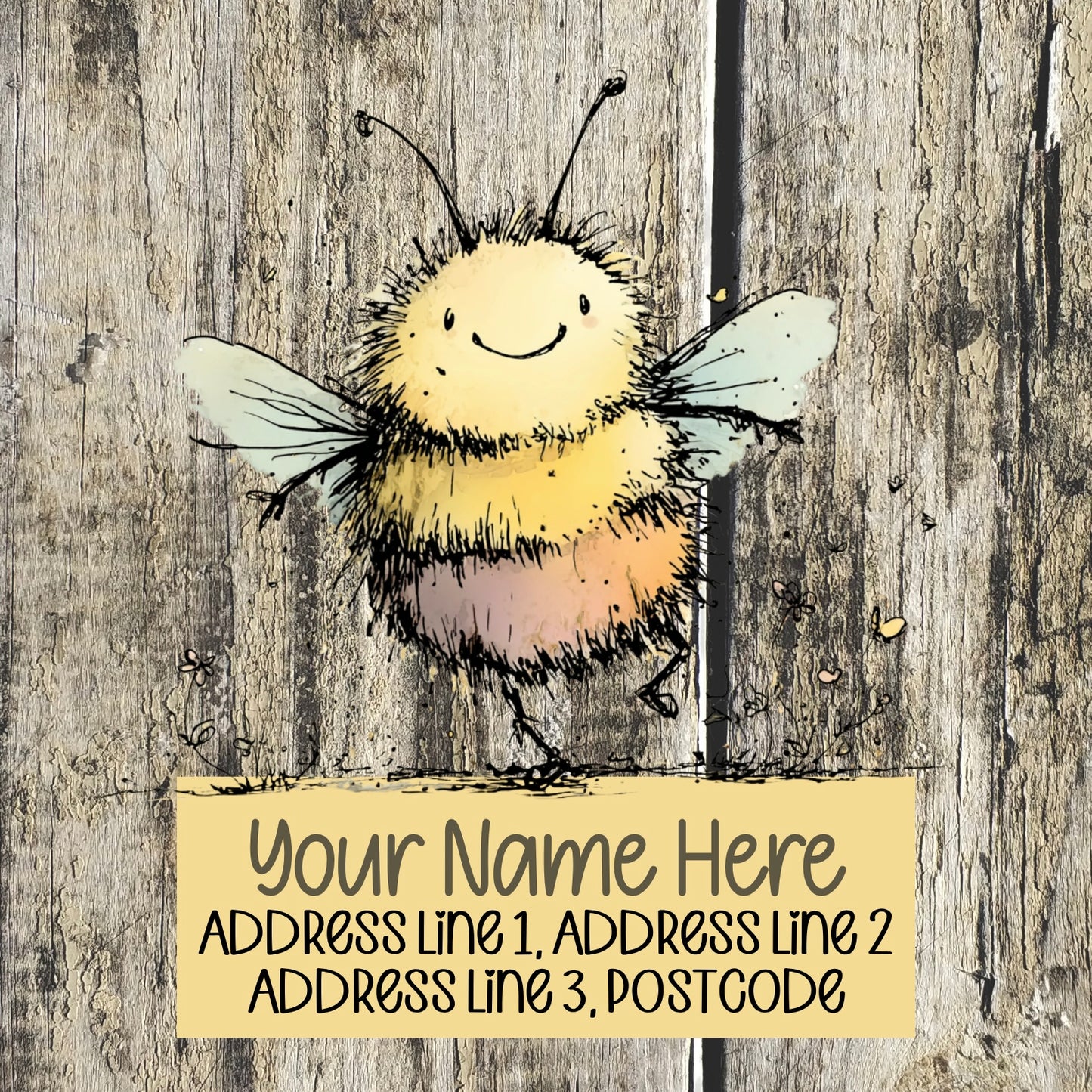 Busy Bee Address Labels