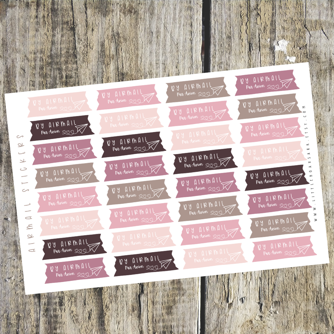 Airmail Stickers