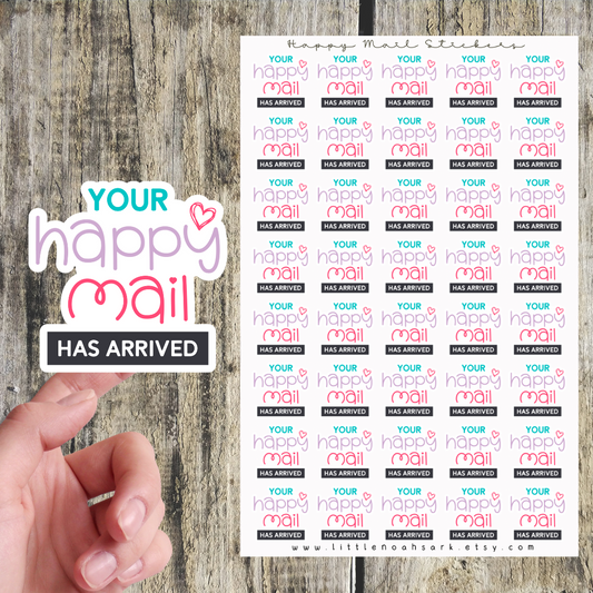 Your Happy Mail Has Arrived Stickers