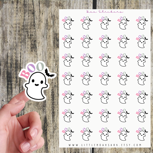 Boo Stickers