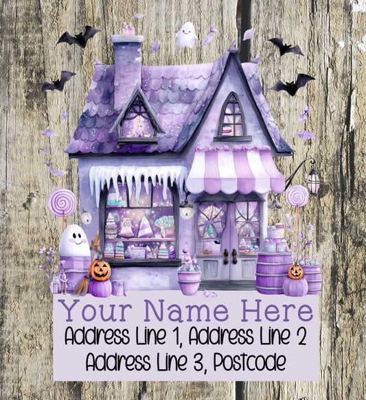 Halloween Store Address Labels