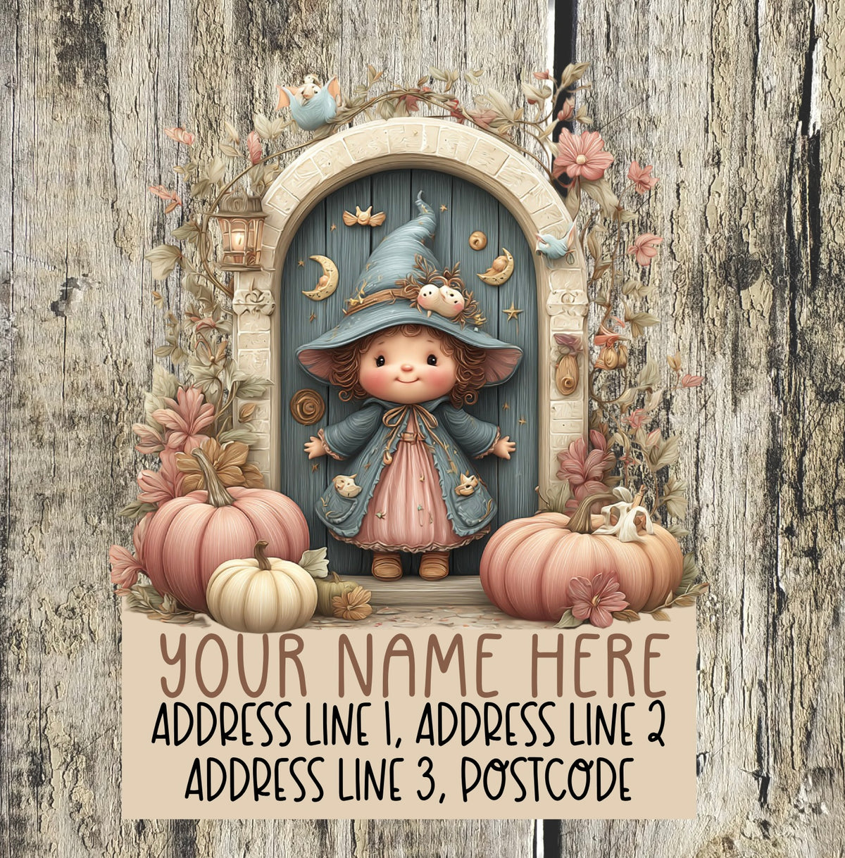 Pastel halloween Address Labels