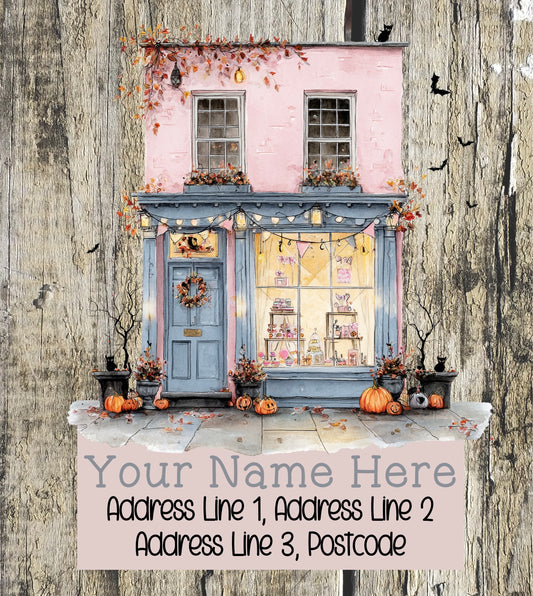 Halloween Store Address Labels
